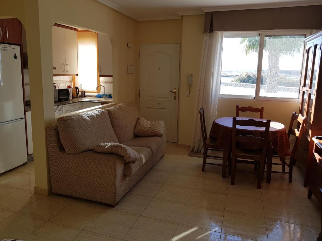 Posezení v ubytování Vera Rental Torremar Natura