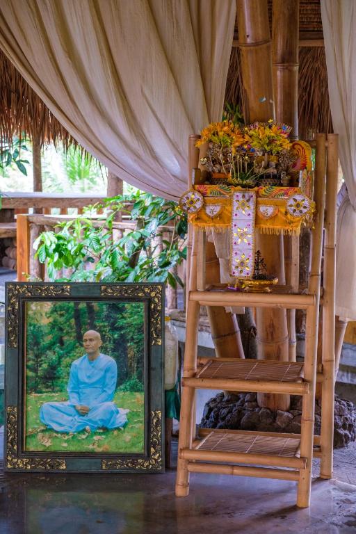 Zahrada ubytování Omunity Bali
