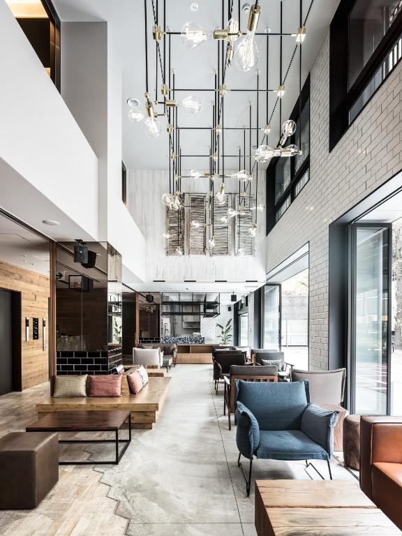 Posezení v ubytování Nest Hotel Osaka Umeda