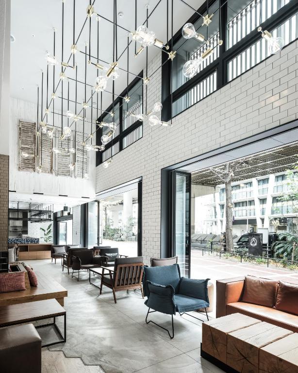 Posezení v ubytování Nest Hotel Osaka Umeda