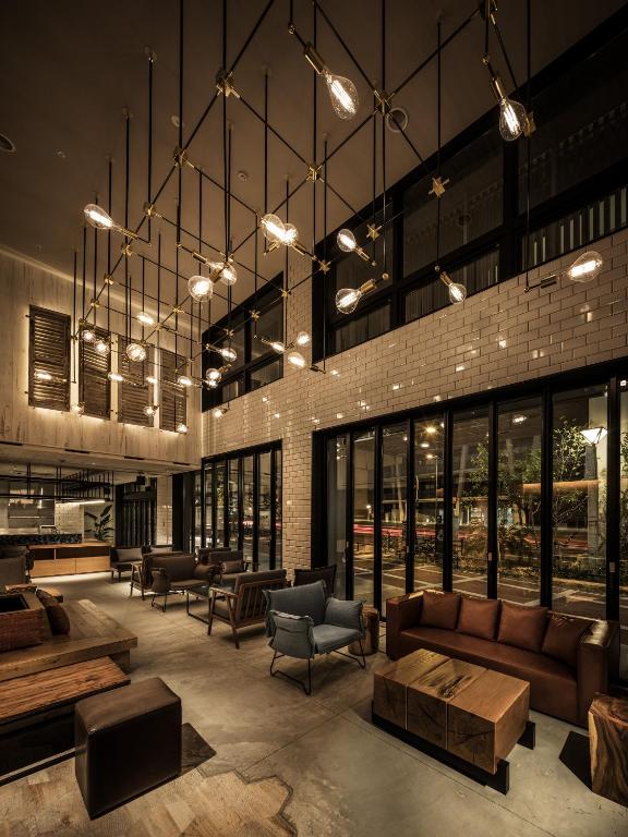 Posezení v ubytování Nest Hotel Osaka Umeda