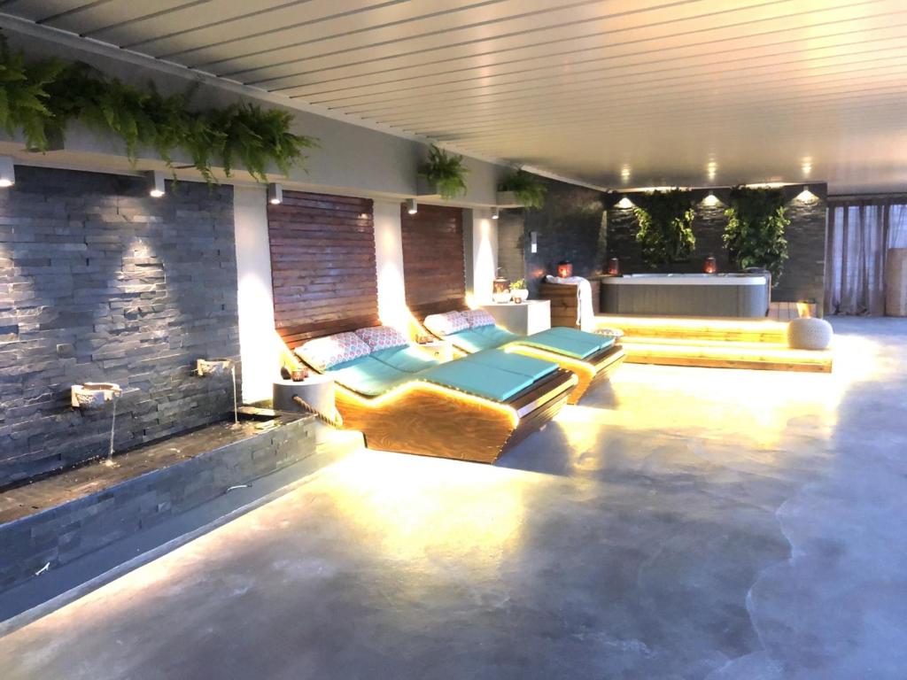 Posezení v ubytování Ionian Eye Design Studios & Spa