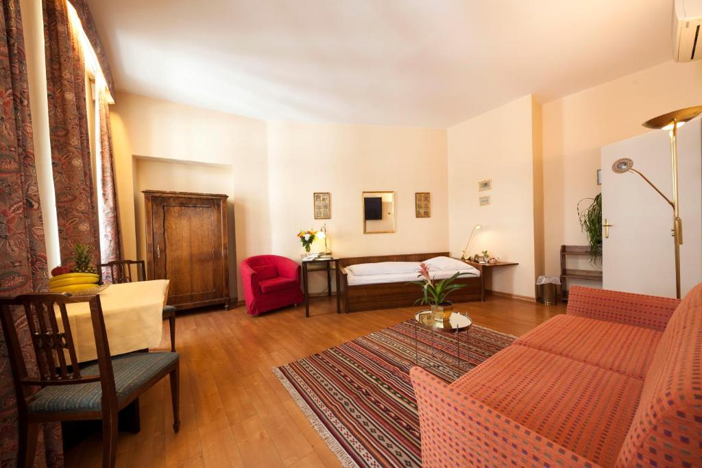 Część wypoczynkowa w obiekcie Mondial Appartement Hotel