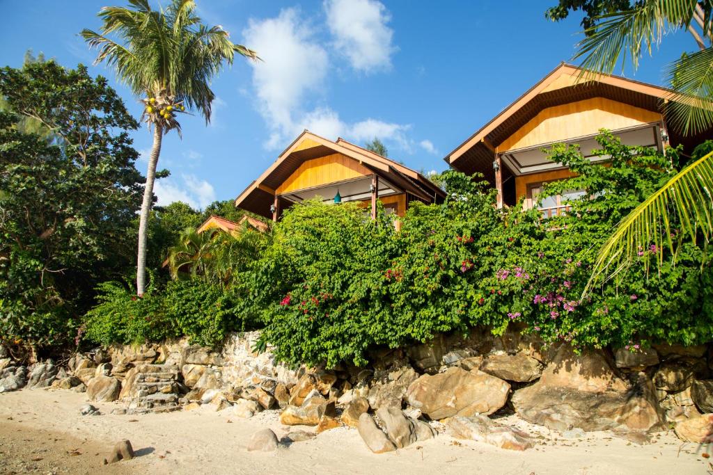 Zahrada ubytování Zama Resort Koh Phangan
