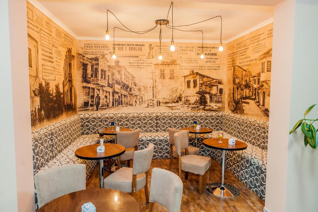 Posezení v ubytování KorcaSmileHotel