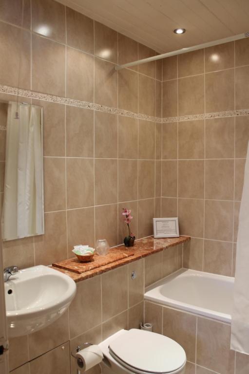 Koupelna v ubytování Sonas Guesthouse