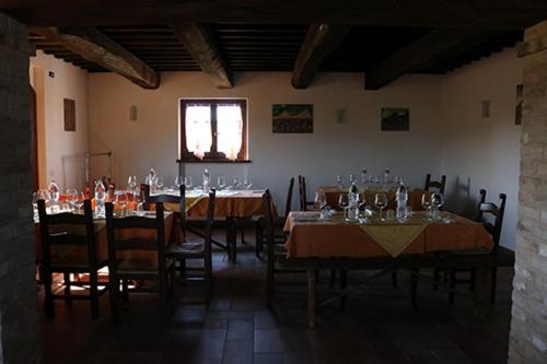 Restaurace v ubytování Casale Rialto