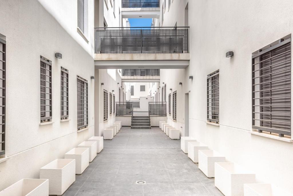 Fotografia z galérie ubytovania Atico con terraza ac 1hab en el centro y piscina comunitaria v destinácii Málaga