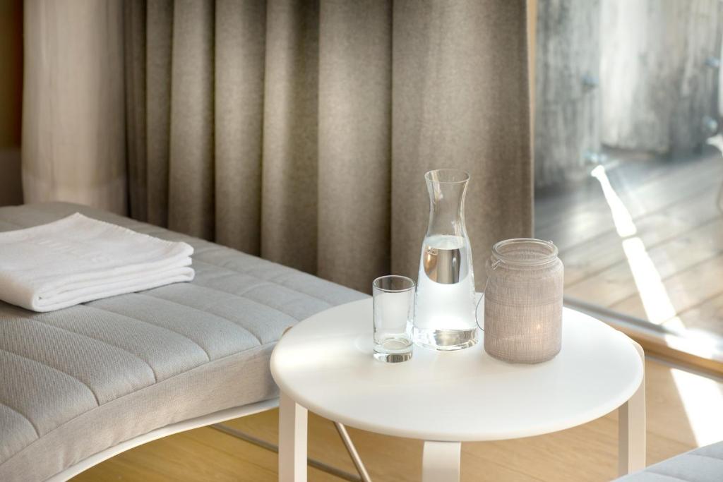 Postel nebo postele na pokoji v ubytování Hapimag Ferienwohnungen Zell am See