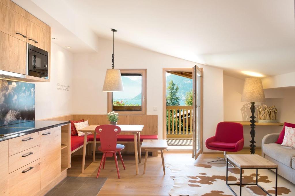 Kuchyň nebo kuchyňský kout v ubytování Hapimag Ferienwohnungen Zell am See
