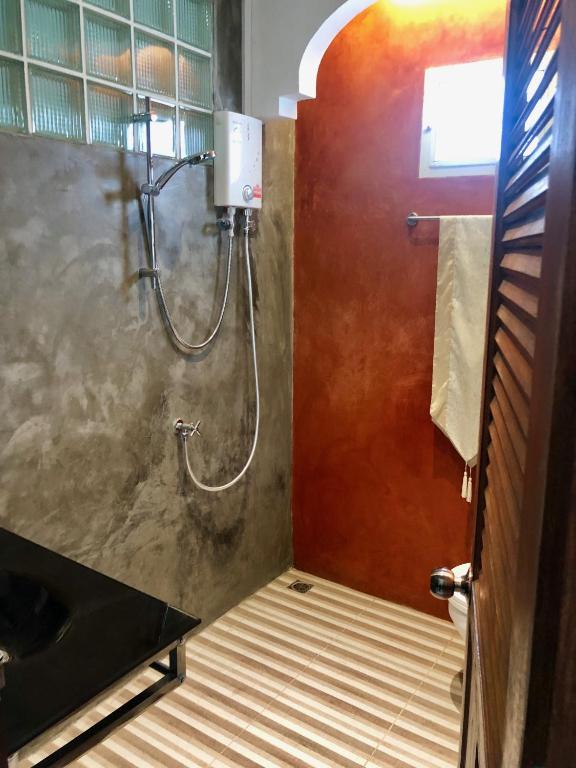 Koupelna v ubytování Villa la Barca