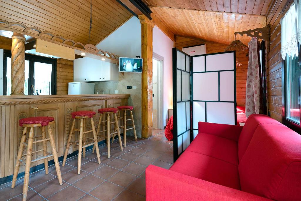 Posezení v ubytování Margherita Camping & Resort