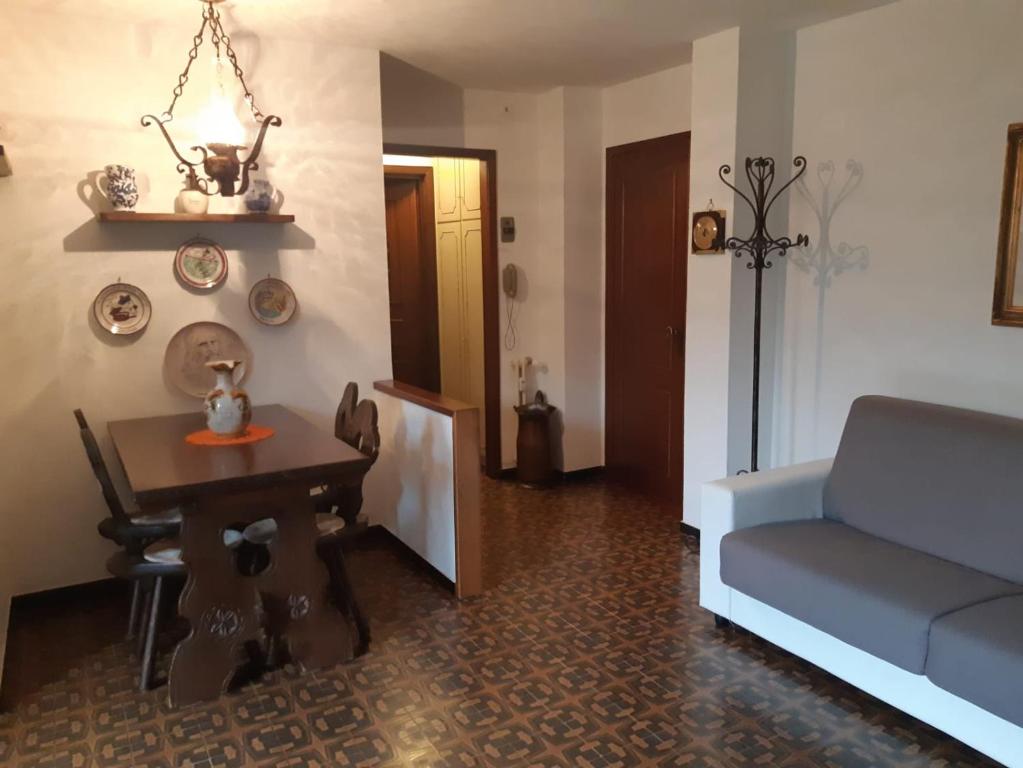 Posezení v ubytování Appartamento Limone con vista