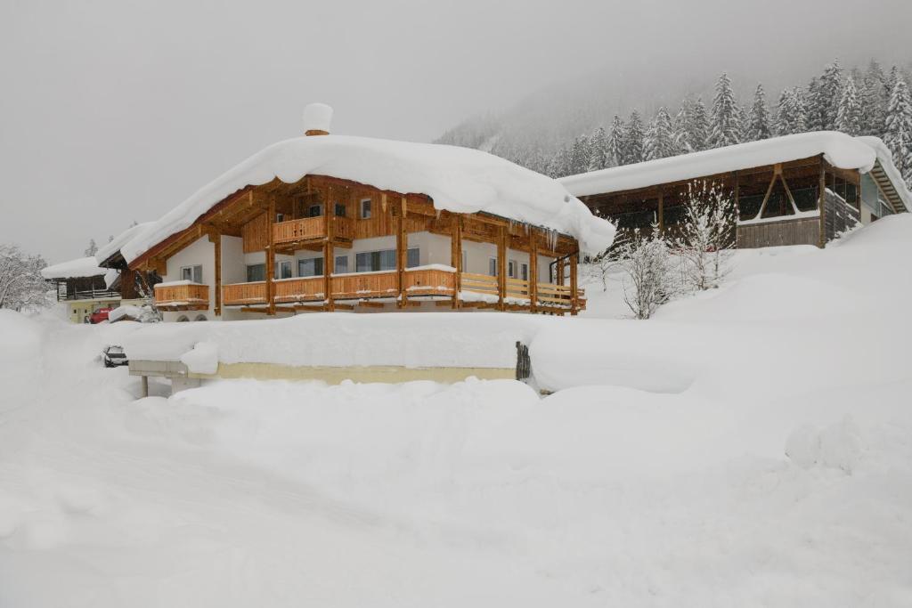 Landhotel Anna during the winter