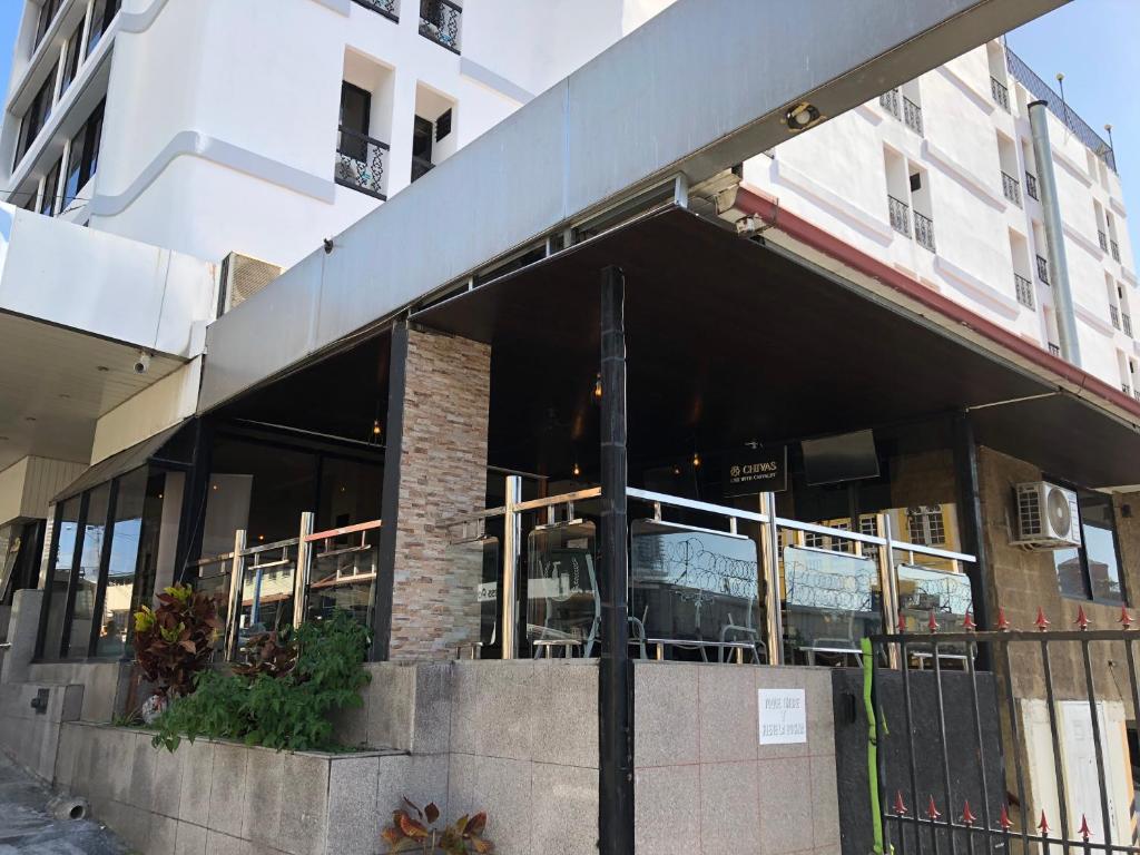 Budova, kde se hotel nachází