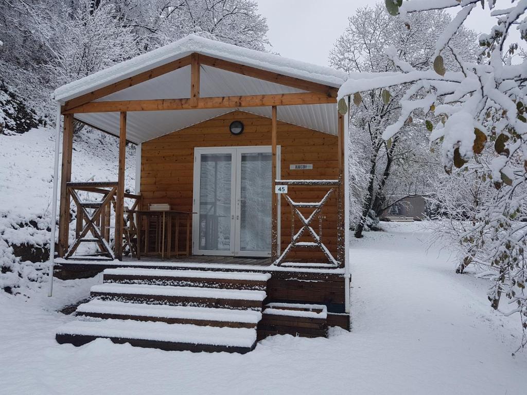 Camping Le Rey v zimě