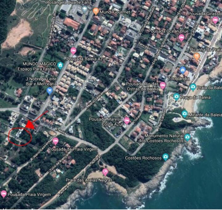  Casa Costa Azul - praça da Baleia