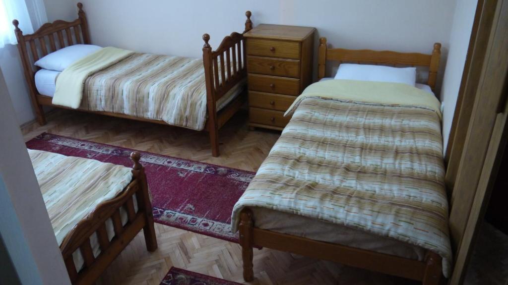 Postel nebo postele na pokoji v ubytování Villa Lola & Nikola