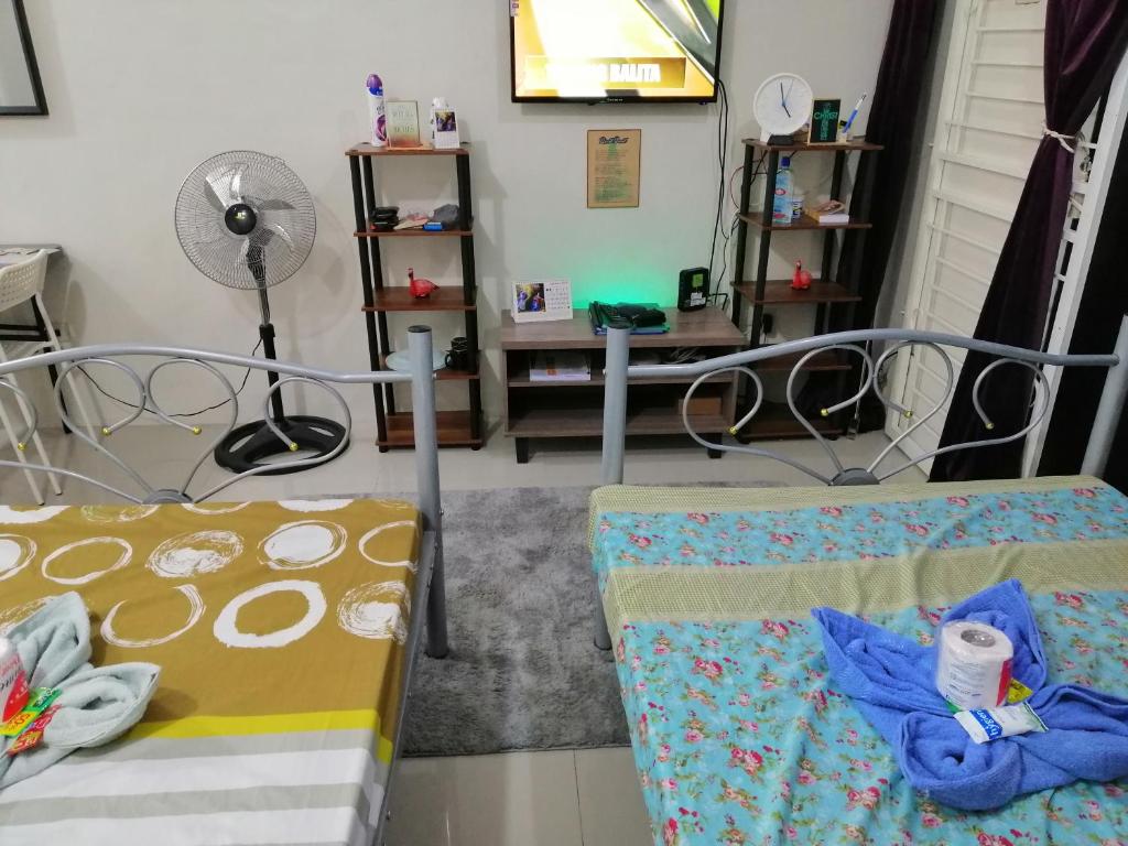 Postel nebo postele na pokoji v ubytování Condo Near NAIA Airport T 1,2,3&4 v4