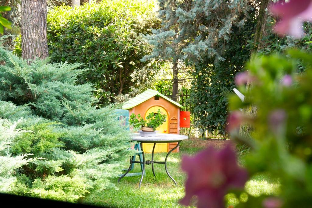 Zahrada ubytování B&B Fontanella