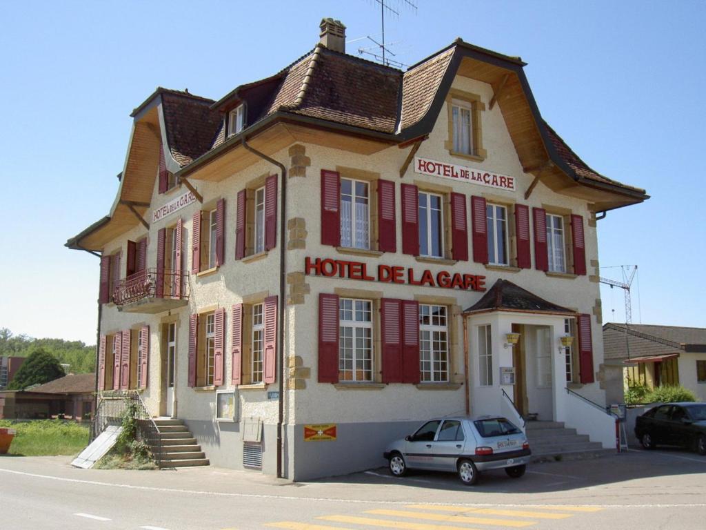 Das Gebäude in dem sich das Hotel befindet