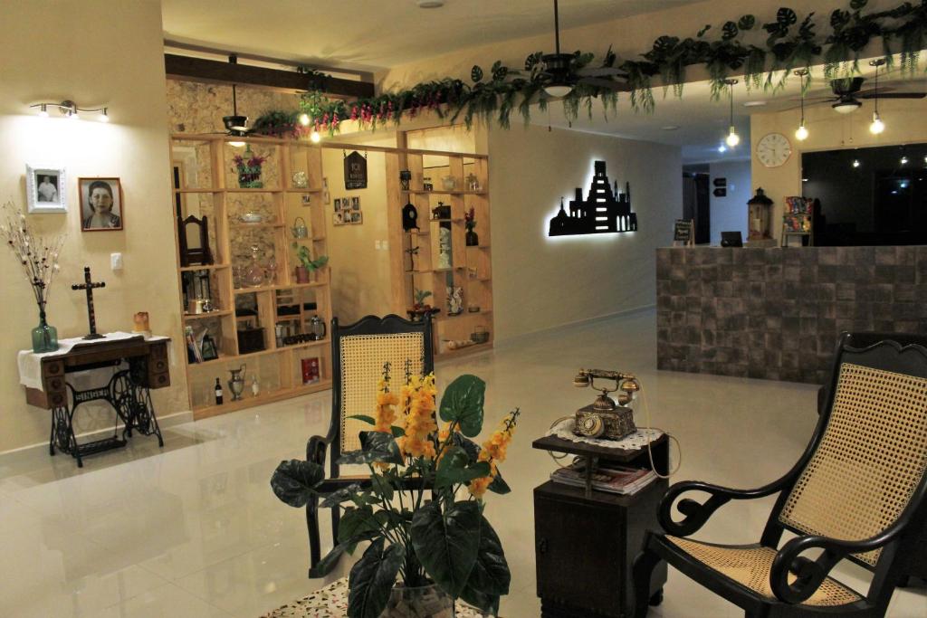 Posezení v ubytování Hotel Virreyes