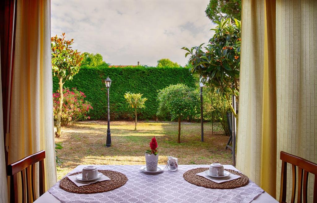 Zahrada ubytování B&B A Casa di Marta