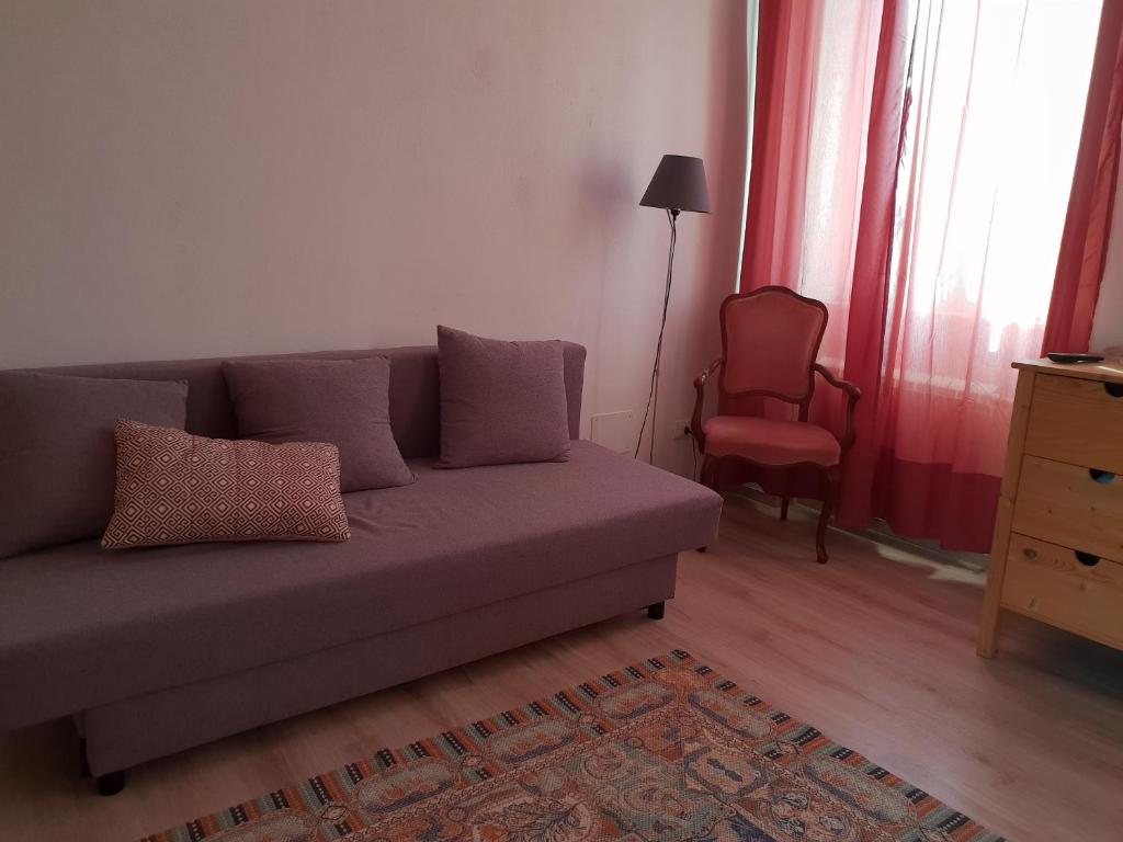 Posezení v ubytování Casa Rafut