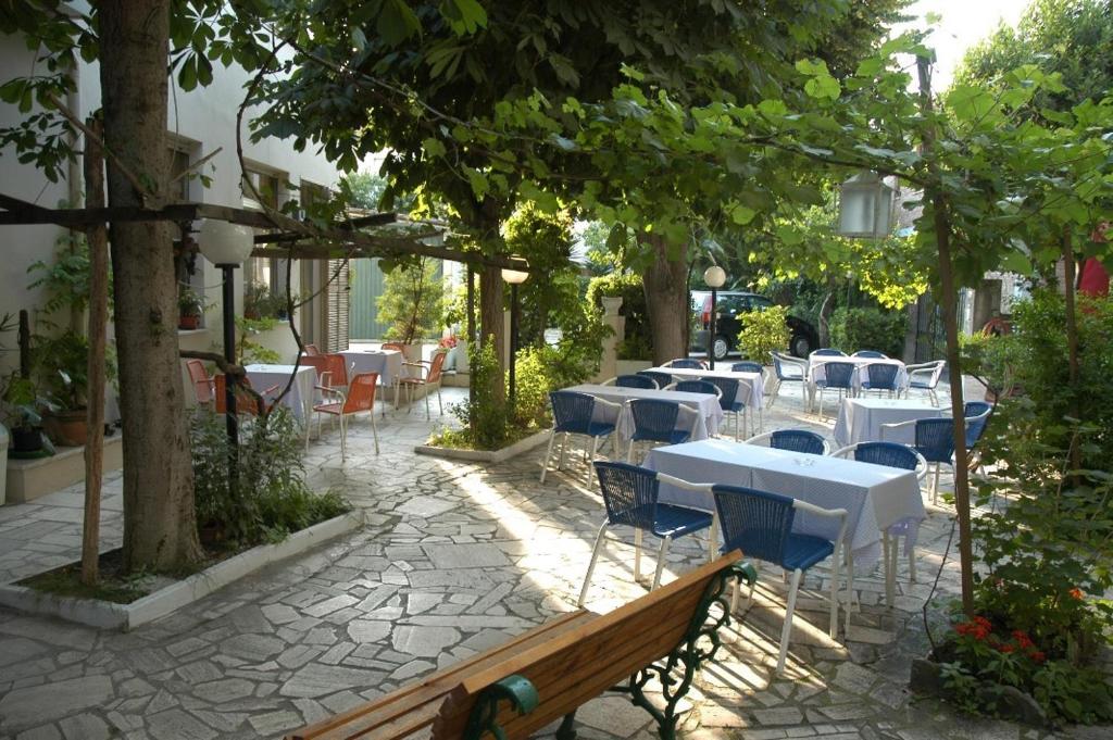 Zahrada ubytování Albergo Moretti