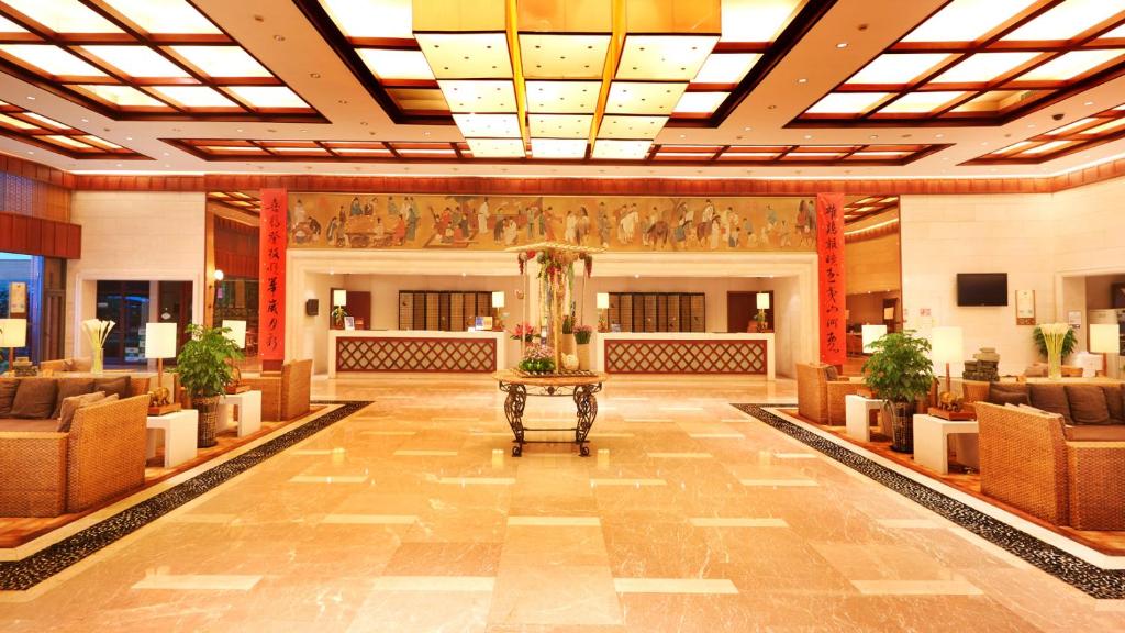Posezení v ubytování C&D Resort,Wuyi Mountain