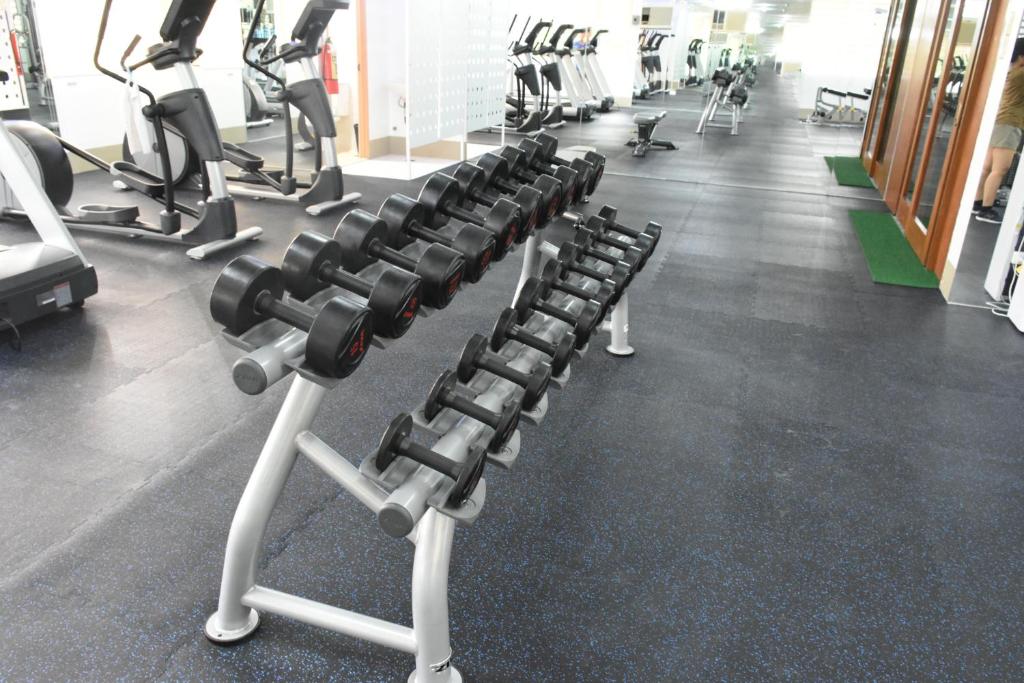 Fitness centrum a/nebo fitness zařízení v ubytování Alicia Tower Residences