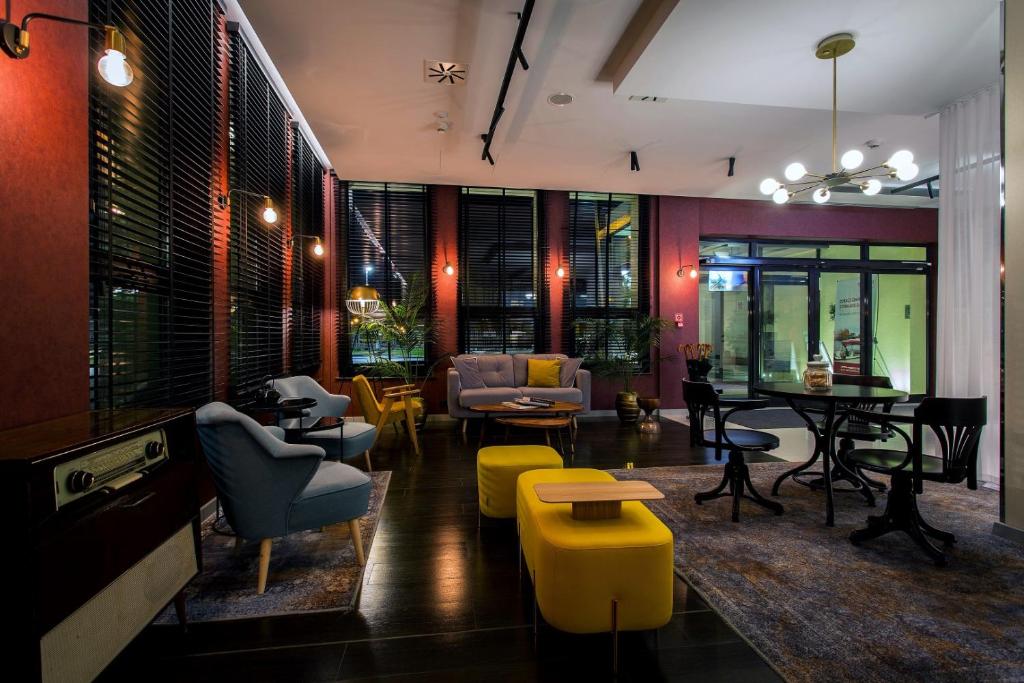 Posedenie v ubytovaní Qubus Hotel Gdańsk