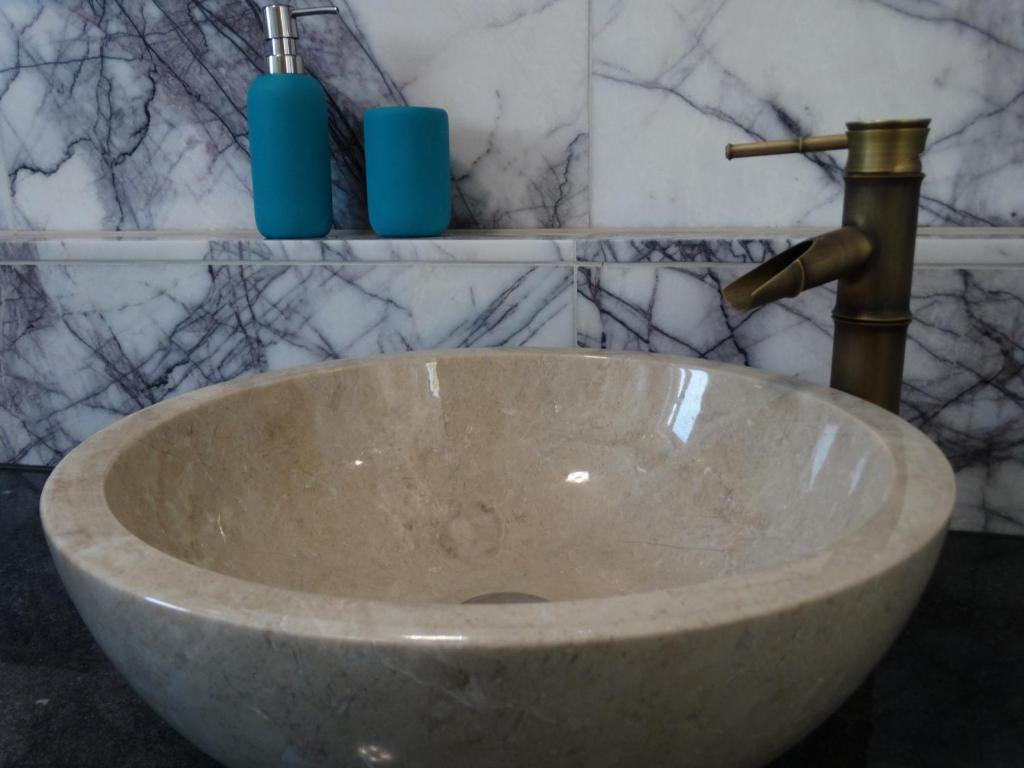 A bathroom at Alpenapartments Steiermark