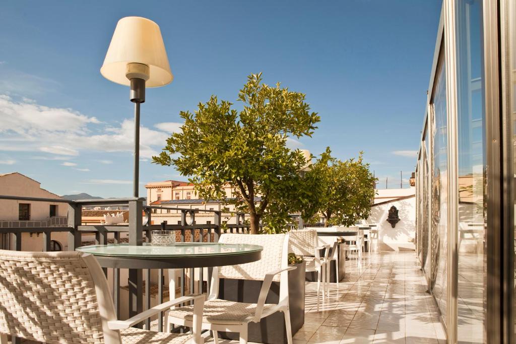 Balkón nebo terasa v ubytování Hotel Porta Felice & Spa