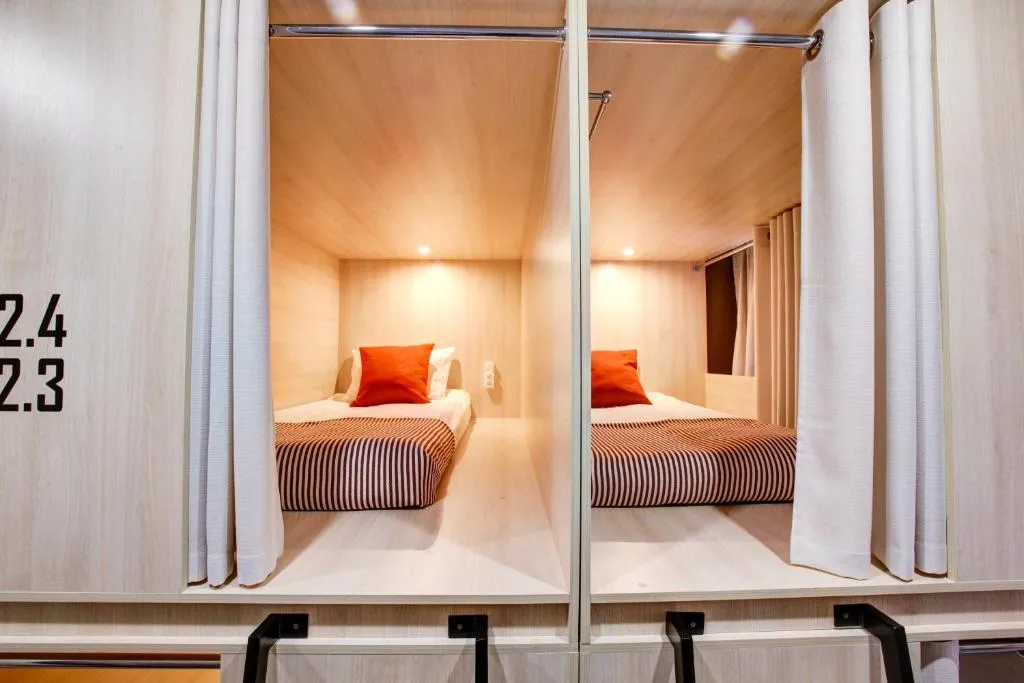Dad and Cat Capsule Hotel, Moscow, Russia