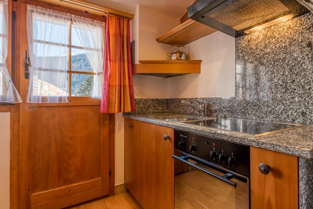 Kuchyň nebo kuchyňský kout v ubytování Obere Gasse 11