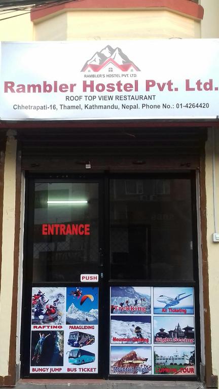 Certifikát, hodnocení, plakát nebo jiný dokument vystavený v ubytování Rambler Hostel Pvt Ltd