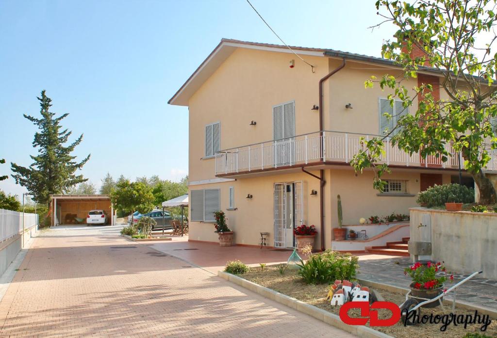Budova, v ktorej sa ubytovanie bed & breakfast nachádza