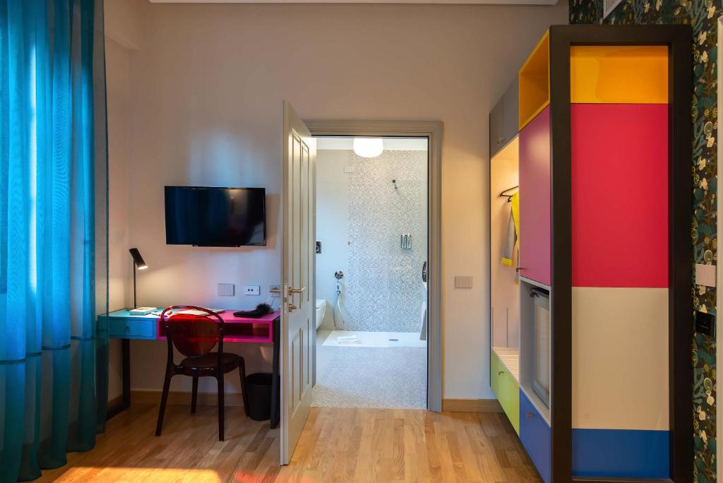 Uma casa de banho em Albergo Etico Roma
