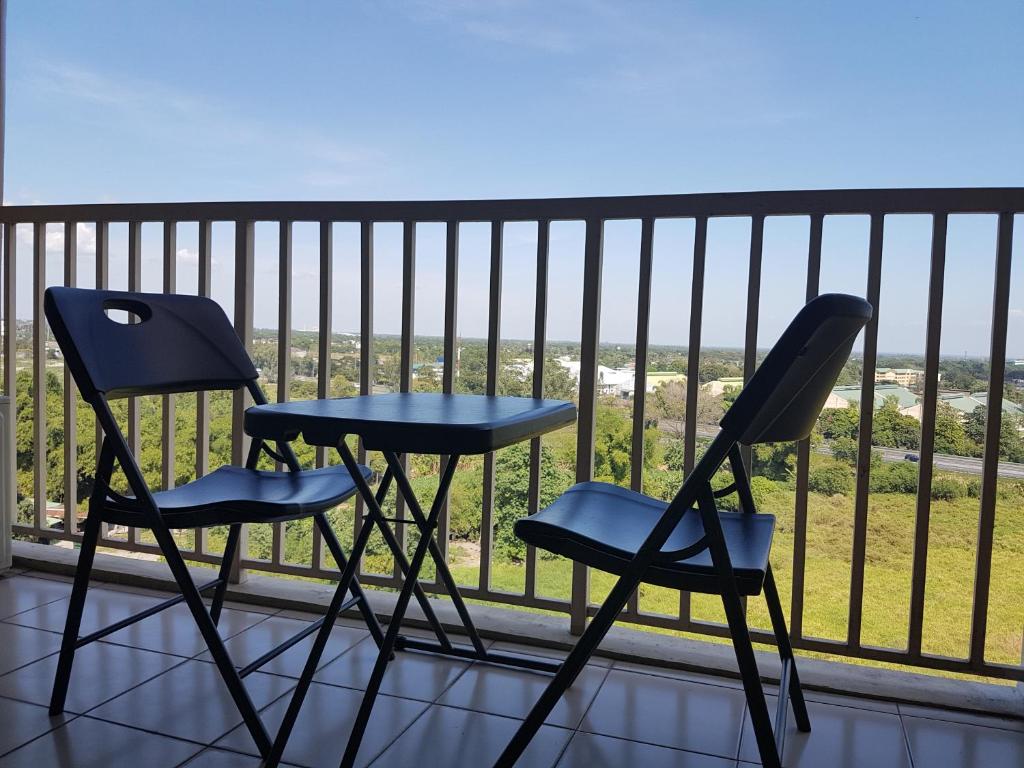 Balkón nebo terasa v ubytování Marquee Residences