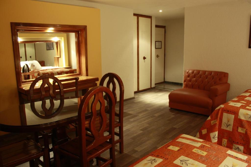 Posezení v ubytování Hotel Mina