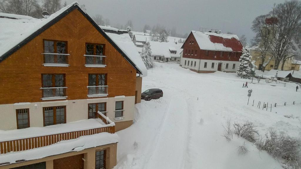 Nový Apartmán Říčky v zimě