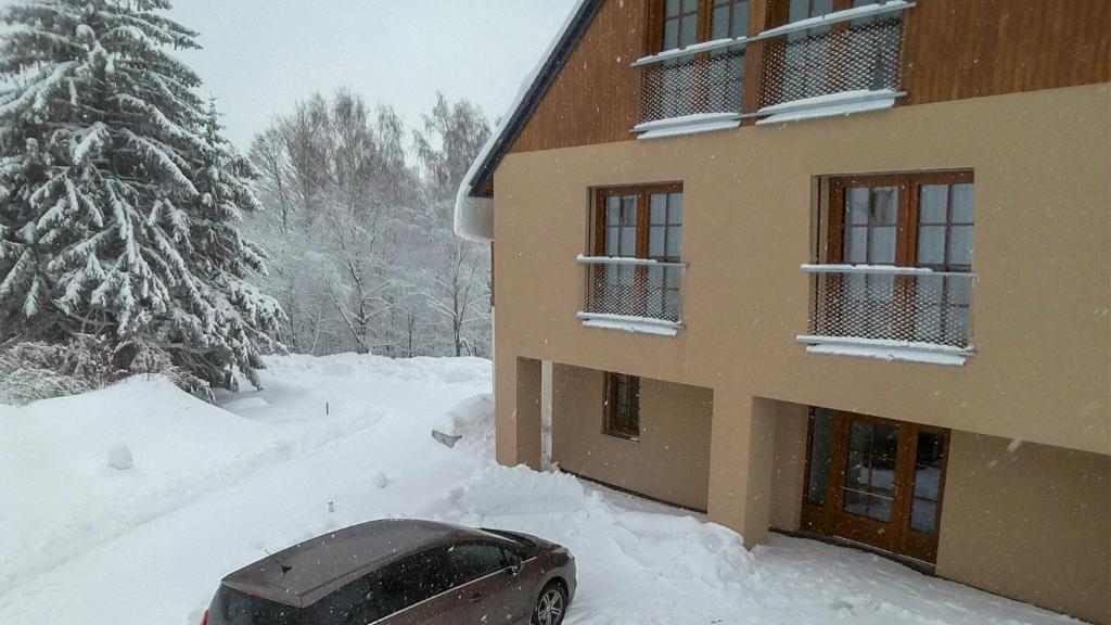 Nový Apartmán Říčky v zimě