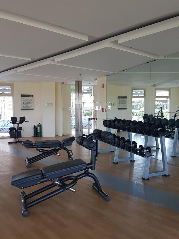 Fitness centrum a/nebo fitness zařízení v ubytování Marquee Residences