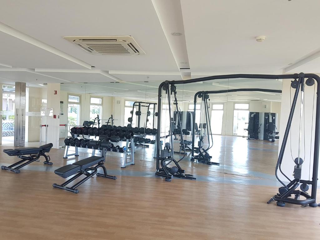Fitness centrum a/nebo fitness zařízení v ubytování Marquee Residences