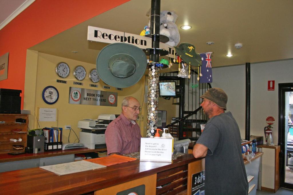 Hosté ubytování YHA Alice Springs