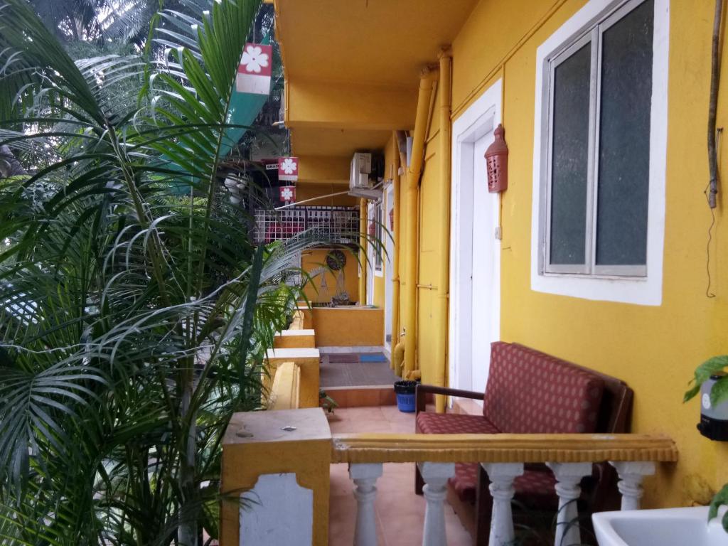 Balkón nebo terasa v ubytování Serene Waters Homestay Goa