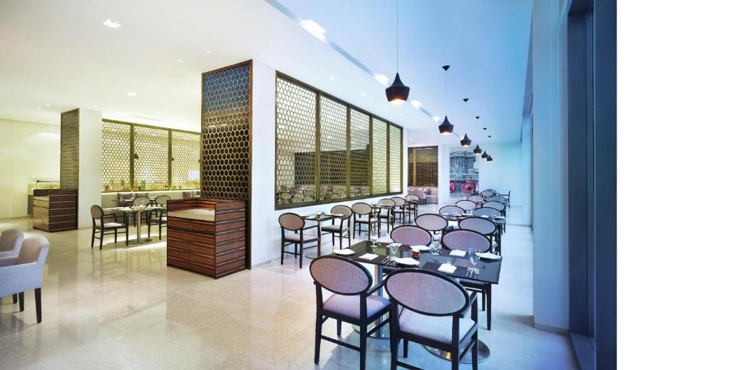 Posezení v ubytování Vivanta Chennai IT Expressway OMR