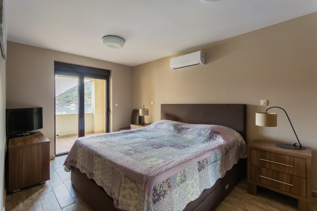 Postel nebo postele na pokoji v ubytování Keystone Apartments