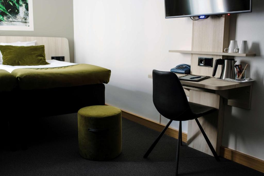 Postel nebo postele na pokoji v ubytování Best Western Hotel Svava